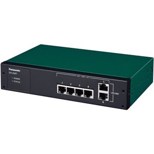 パナソニックESネットワークス 6ポート レイヤ2スイッチングハブ GA-AS4T 3年先出しセンドバック保守バンドル PN25041B3