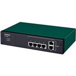 パナソニックESネットワークス 6ポート レイヤ2スイッチングハブ GA-AS4T 5年先出しセンドバック保守バンドル PN25041B5