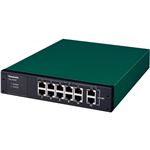 パナソニックESネットワークス 12ポート レイヤ2スイッチングハブ GA-AS10T 3年先出しセンドバック保守バンドル PN25101B3