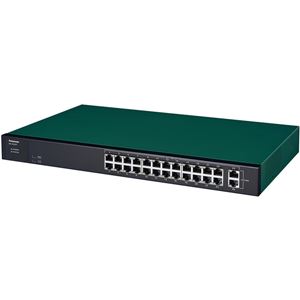 パナソニックESネットワークス 26ポート レイヤ2スイッチングハブ GA-AS24T 3年先出しセンドバック保守バンドル PN25241B3