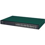 パナソニックESネットワークス 26ポート PoE給電スイッチングハブ GA-AS24TPoE+3年先出しセンドバック保守バンドル PN25248B3
