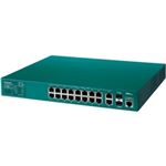 パナソニックESネットワークス PoE Plus対応 16ポートL2スイッチングハブ Switch-M16eGPWR+ PN28169