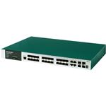 パナソニックESネットワークス 光24ポートL3スイッチングハブ ZEQUO 6500 PN36242E