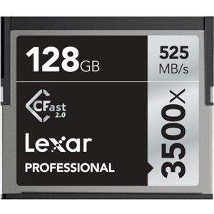 レキサー Professional 3500x CFast 2.0カード 128GB LC128CRBJP3500