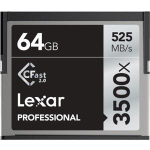 レキサー Professional 3500x CFast 2.0カード 64GB LC64GCRBJP3500