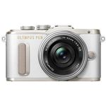 オリンパス ミラーレス一眼 OLYMPUS PEN E-PL8 14-42mm EZ レンズキット(ホワイト) PENEPL8LKWHT