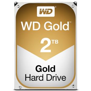 WESTERN DIGITAL WD Goldシリーズ 3.5インチ内蔵HDD 2TB SATA6.0Gb/s7200rpm/class 128MB 512e WD2005FBYZ