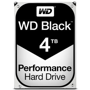 WESTERN DIGITAL WD Blackシリーズ 3.5インチ内蔵HDD 4TB SATA6.0Gb/s 7200rpm128MB WD4004FZWX