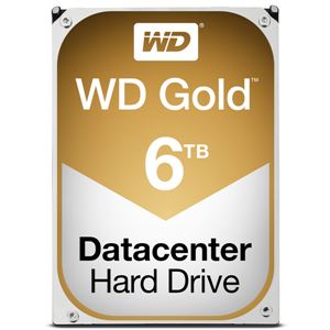 WESTERN DIGITAL WD Goldシリーズ 3.5インチ内蔵HDD 6TB SATA6.0Gb/s7200rpm/class 128MB 512e WD6002FRYZ