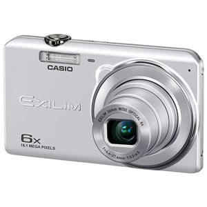 カシオ計算機 デジタルカメラ EXILIM EX-ZS29 シルバー EX-ZS29SR 商品写真