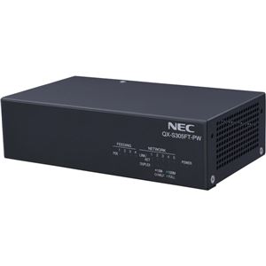NEC 100MノンインテリジェントPoE・レイヤ2スイッチ QX-S305FT-PW B02014-00301 商品写真