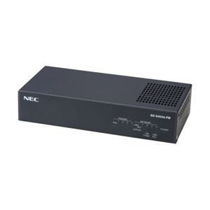 NEC QX-S404A-PW 100Mx4p レイヤ2ノンインテリジェントPoEスイッチ B02014-00404