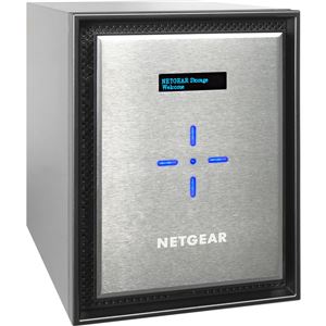 NETGEAR Inc. ReadyNAS 626X 6ベイ デスクトップ型ネットワークストレージ(エンタープライズ向けHDD4TB*6台搭載) 10GBASE-T×2、1000BASE-T×2 RN626XE4-100AJS 商品画像