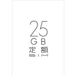 日本通信 b-mobile SIM 25GB定額 データ専用 マイクロSIMパッケージ BM-25GDM