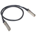 HP HPE X240 40G QSFP+ QSFP+ 1m DAC Cable forCampus JH697A