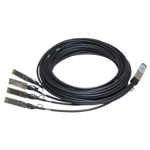 HP HPE X240 QSFP+ 4x10G SFP+ 3m DAC Cable forCampus JH700A