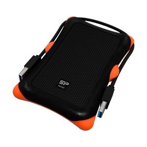 シリコンパワー 【耐衝撃】USB3.0/2.0対応 Armor A30 ポータブルHDD 2TB SP020TBPHDA30S3K