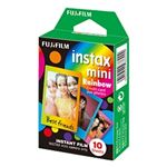 富士フイルム チェキ用カラーフィルム instax mini RAINBOW 1パック品(10枚入) INSTAX MINI RAINBOW WW1