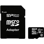 シリコンパワー 【UHS-1対応】microSDHCカード 32GB Class10 SP032GBSTHBU1V10-SP