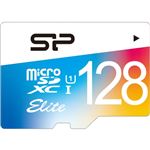 シリコンパワー 【UHS-1対応】microSDXCカード 128GB Class10 colorful SP128GBSTXBU1V20SP