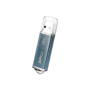 シリコンパワー USB3.0フラッシュメモリ Marvel M01 128GB アイシーブルー SP128GBUF3M01V1B