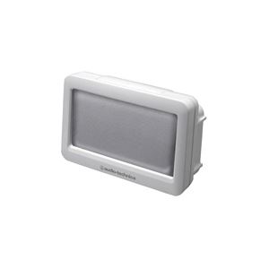 オーディオテクニカ コンパクトスピーカー(防水タイプ) ホワイト AT-SPP40W WH