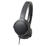 オーディオテクニカ ポータブルヘッドホン ブラック ATH-AR3 BK