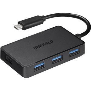 バッファロー USB3.1 Gen1 TypeC 4ポートバスパワーハブ ブラック BSH4U100C1BK 商品画像