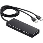 バッファロー USB2.0ハブ 8ポートタイプ ブラック BSH8U01BK