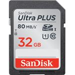 サンディスク ウルトラ プラス SDHC UHS-I カード 32GB SDSDUSC-032G-JNJIN