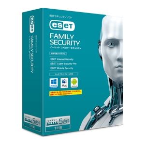 キヤノンITソリューションズ ESET ファミリー セキュリティ 1年版 CITS-ES10-003