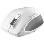 バッファロー Bluetooth BlueLED プレミアムフィットマウス Lサイズ ホワイト BSMBB500LWH