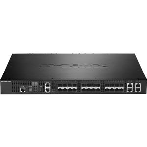 D-Link 10G SFP+スロット×24ポート 100/1000/10G BASE-T(Combo)×4ポートスタッカブル Managed L3スイッチ(リミテッドライフタイム保証) DXS-3400-24SCSI/A1