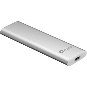 PLEXTOR ポータブルSSD EX1 512GB チタンシルバー EX1-512 (Ti-Silver)