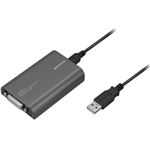 グリーンハウス USB-DVI QWXGA対応 変換アダプタ VGAアダプタ付 GH-USB-DVIA