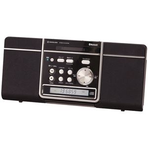 コイズミ ステレオCDシステム ブラック SDB-1601/K