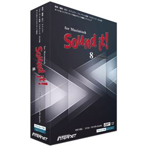 インターネット Sound it! 8 Premium for Macintosh SIT80M-PR