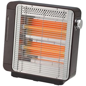 コイズミ 電気ストーブ ブラウン KEH-0853/T