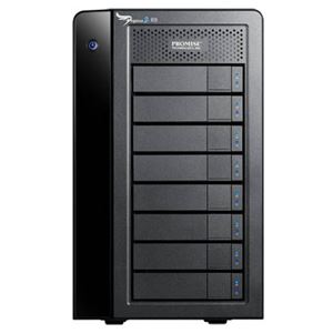 Promise Pegasus2 R8 32TB(4TBx8)モデル Thunderbolt対応ストレージ F40PR8P10100000