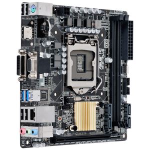 ASUS TeK マザーボード Intel H110/LGA1151/DDR4メモリ対応/Mini-ITX H110I-PLUS