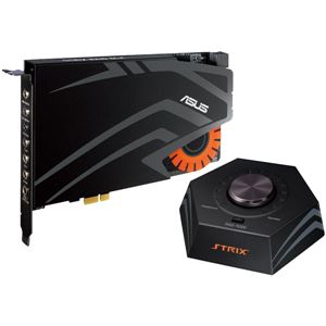 ASUS TeK 7.1CH対応ゲーミングサウンドカード PCIe接続 STRIX/RAID/DLX