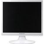 グリーンハウス 17型カラーLED液晶ディスプレイ ホワイト GH-AMC02セット GH-LCS17C-WH-A2