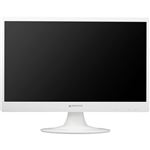 グリーンハウス 21.5型ワイドカラーLED液晶ディスプレイ ホワイト GH-AMC03セット GH-LCW22A-WH-A3