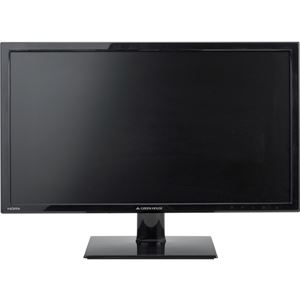 グリーンハウス 23.6型ワイドカラーLED液晶ディスプレイ ブラック GH-AMC03セット GH-LCW24B-BK-A3