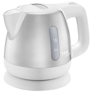 グループセブジャパン T-fal 電気ケトル アプレシア プラス メタリック 0.8L ホワイト BI805H72
