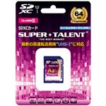 SUPERTALENT UHS-I SDXCメモリーカード 64GB Class10 ST64SU1P