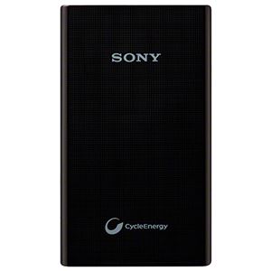 SONY 表面加工で傷付きにくい スマホ用 USBポータブル電源 8700mAhタイプ約1000回繰返し使用可 ハイブリッドゲルテクノロジー ブラック CP-E87CB