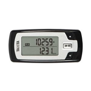 タニタ 活動量計 カロリズム for WALKING メタリックブラック EZ062BK