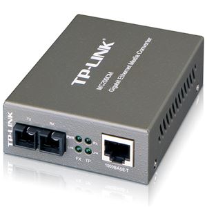 TP-LINK ギガビット マルチモード メディアコンバーター MC200CM