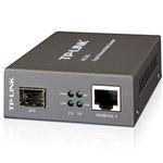 TP-LINK ギガビット SFP メディアコンバーター MC220L